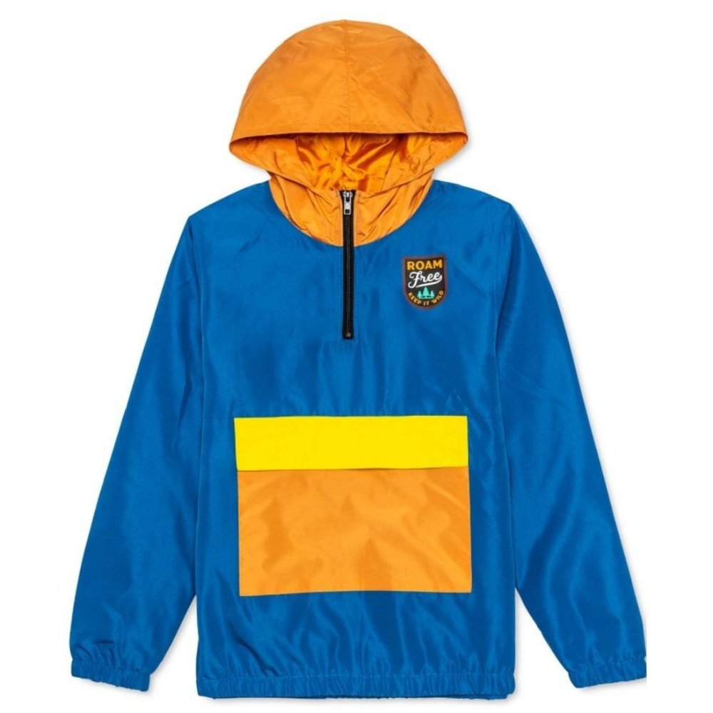 Jem Boys Roam Free 1/4-Zip Hooded Anorak - Picture 2 of 2